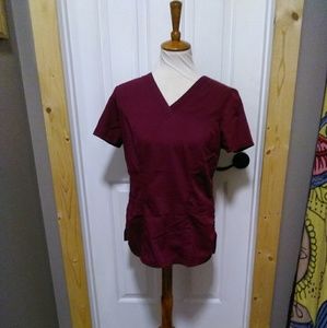Greys Anatomy Maroon scrub